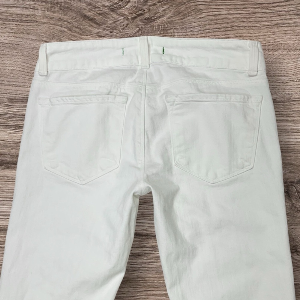 J Brand Love Story White Flared Jeans Sz 27 - Picture 4 of 8